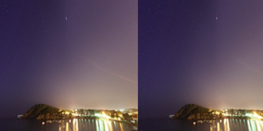 Look at the stars in virtual reality