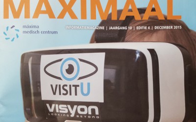 Vanaf je ziekenhuisbed virtueel naar huis met VisitU