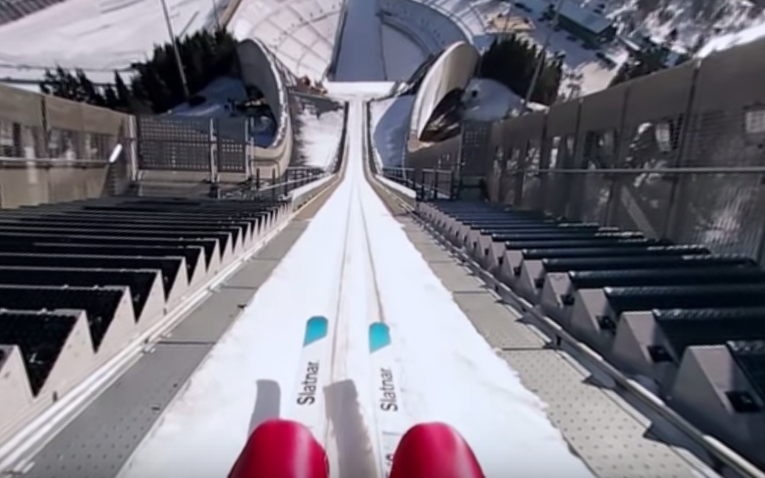 You can become virtual reality ski jumper