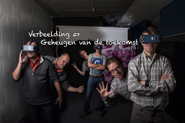 Designteam Virtual Reality binnen ROC de Leijgraaf samen met VRmaster