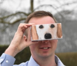 Training geleidehond | virtual reality 360° video en VRmaster cardboards
