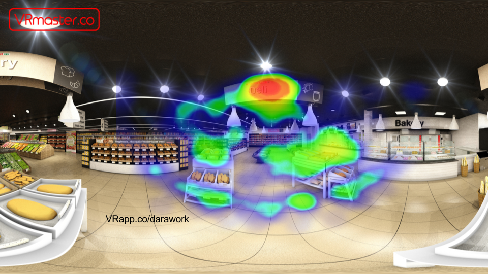 virtual reality heatmap analytics