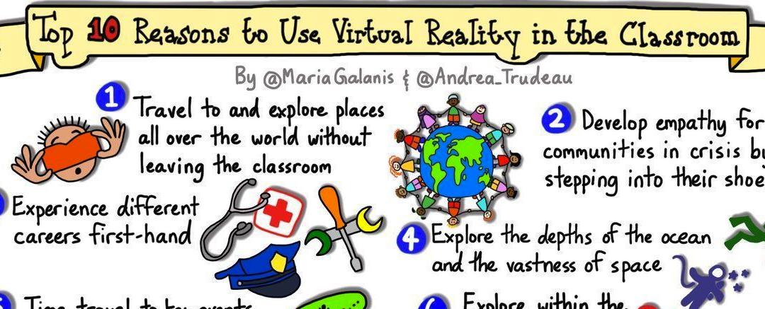Top 10 reaons to use VR in the classroom